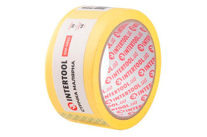 Лента малярная Intertool - 48 мм х 20 м желтая