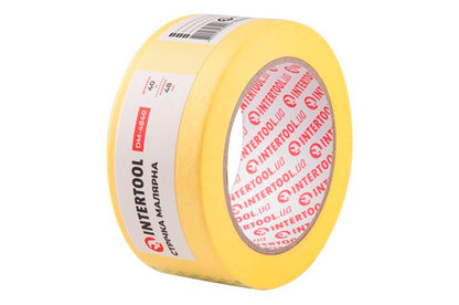Лента малярная Intertool - 48 мм х 40 м желтая