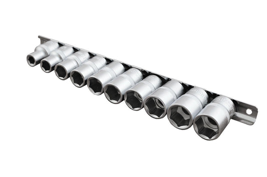 Набор головок шестигранных 1/2" Intertool - 10 шт. (10-24 мм)