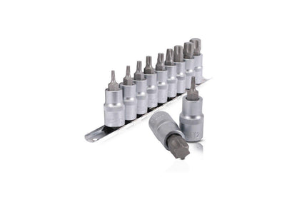 Набор головок Torx 1/2" Intertool - 9 шт. (T20-T70)