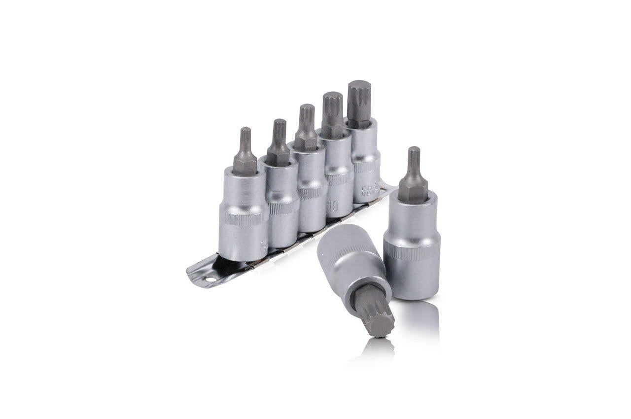 Набір сплайнів 1/2" Intertool - 5 шт. (М5, 6, 8, 10 та 12)