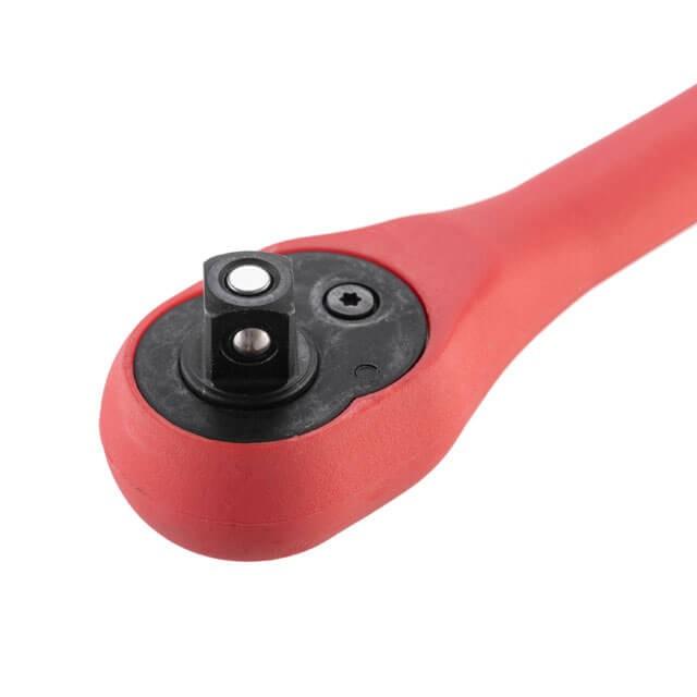 Рукоятка с храповым механизмом Intertool - 3/8" х 72T, Pro