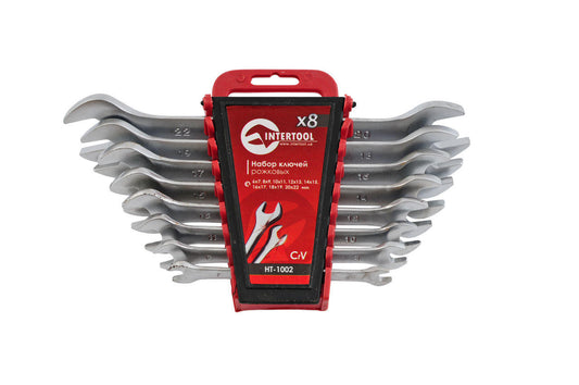 Набор рожковых ключей Intertool - 12шт (6-32 мм)