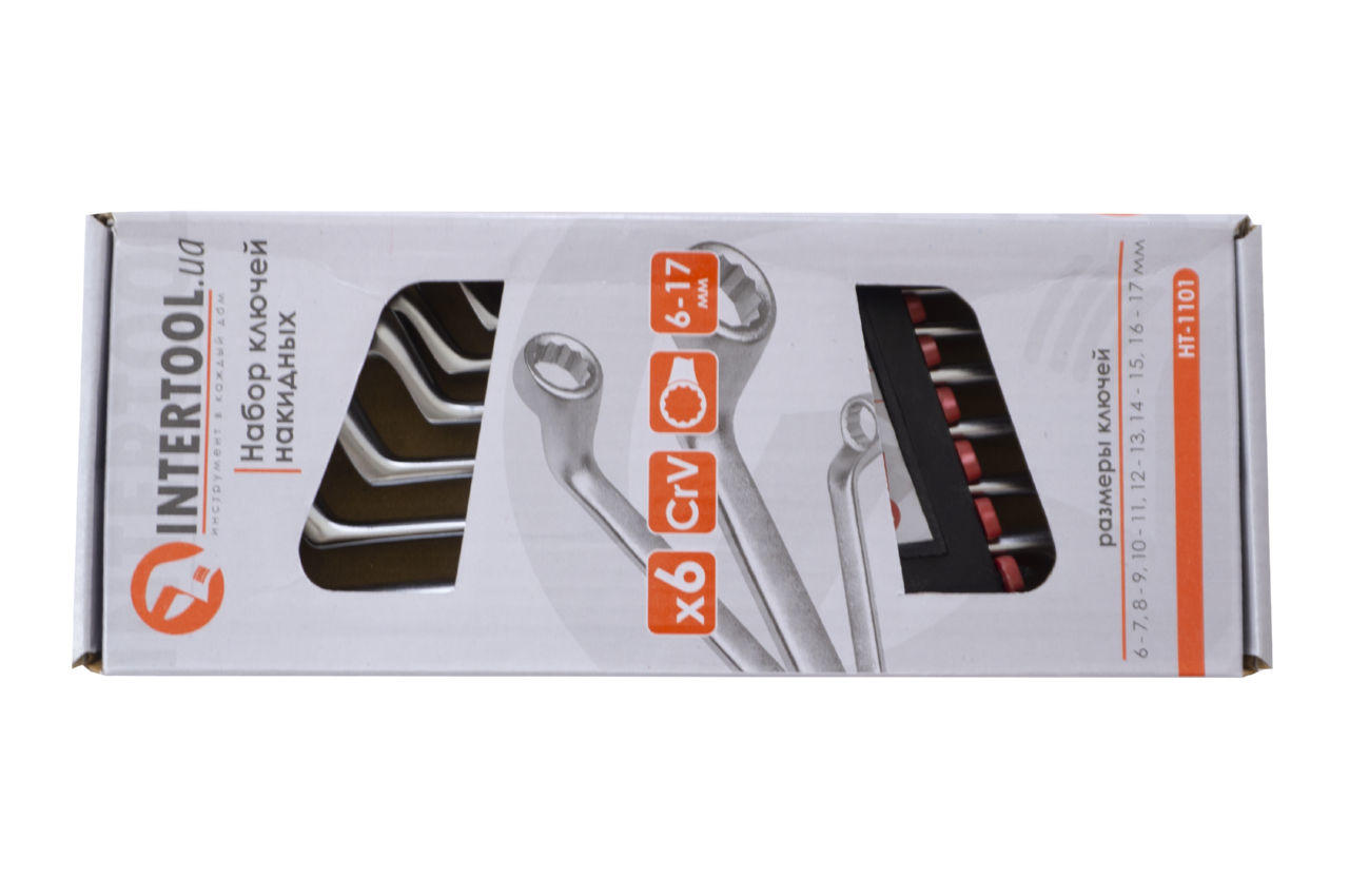 Набір накидних ключів Intertool – 6 шт. (6-17 мм) Storm