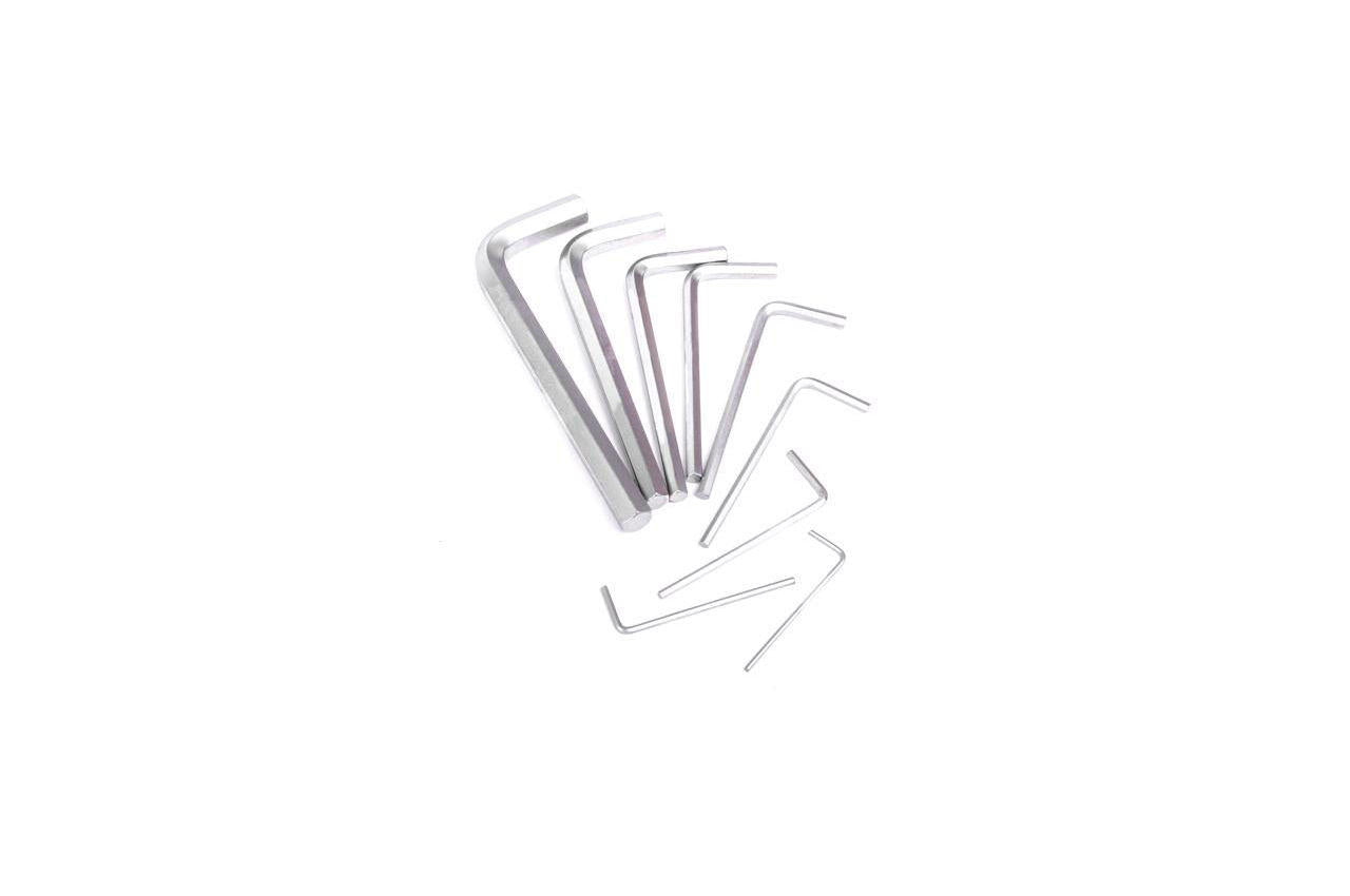 Набор шестигранных ключей Intertool - 9 шт.