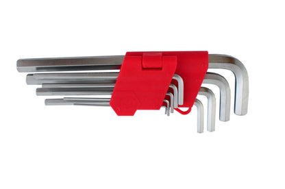 Набор шестигранных ключей Intertool - 9 шт., удлиненные