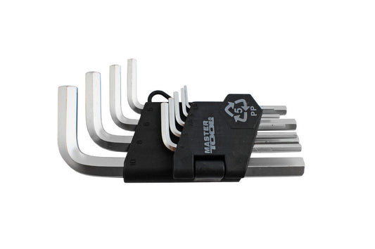 Набор шестигранных ключей Mastertool - 9 шт. (1,5-10 мм)