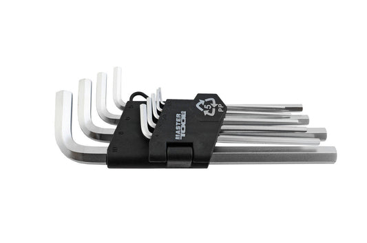 Набор шестигранных ключей Mastertool - 9 шт., удлиненные