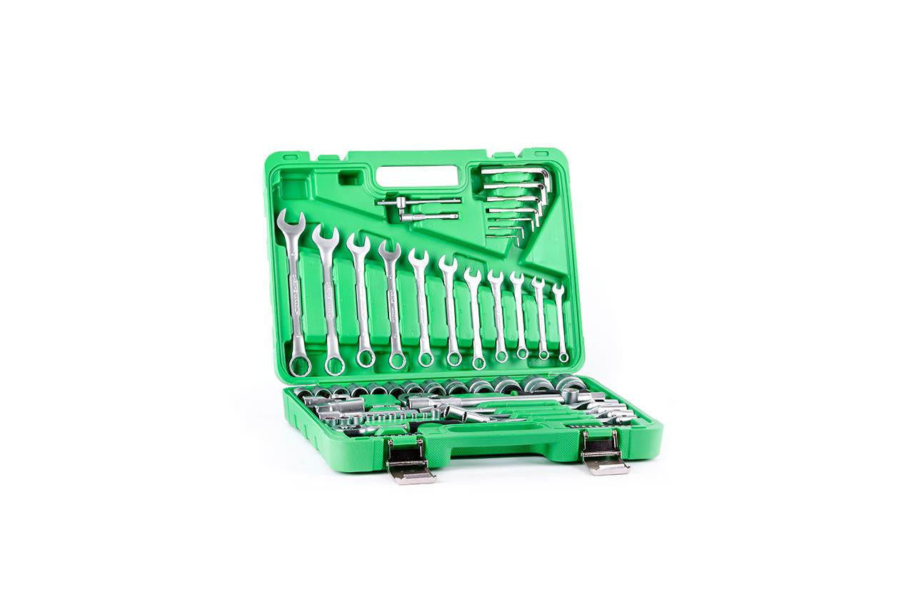 Набор инструмента Intertool - 1/4", 1/2" 77 ед.