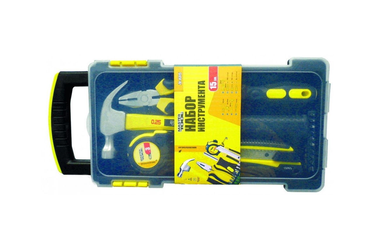 Набор инструмента Mastertool - 15 ед.