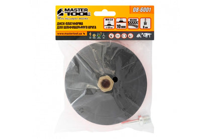 Диск для круга шлифовального Mastertool - 125 х 10 мм с переходником