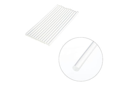 Клеевые стержни Intertool - 7,4 x 200 мм прозрачные (12 шт.)