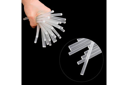 Клеевые стержни Intertool - 7,4 x 200 мм прозрачные (1 кг)