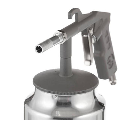 Пневмопистолет пескоструйный Intertool - нижний бак 1000 мл 8bar