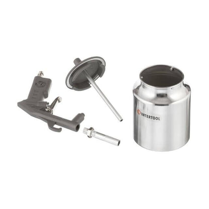 Пневмопистолет пескоструйный Intertool - нижний бак 1000 мл 8bar