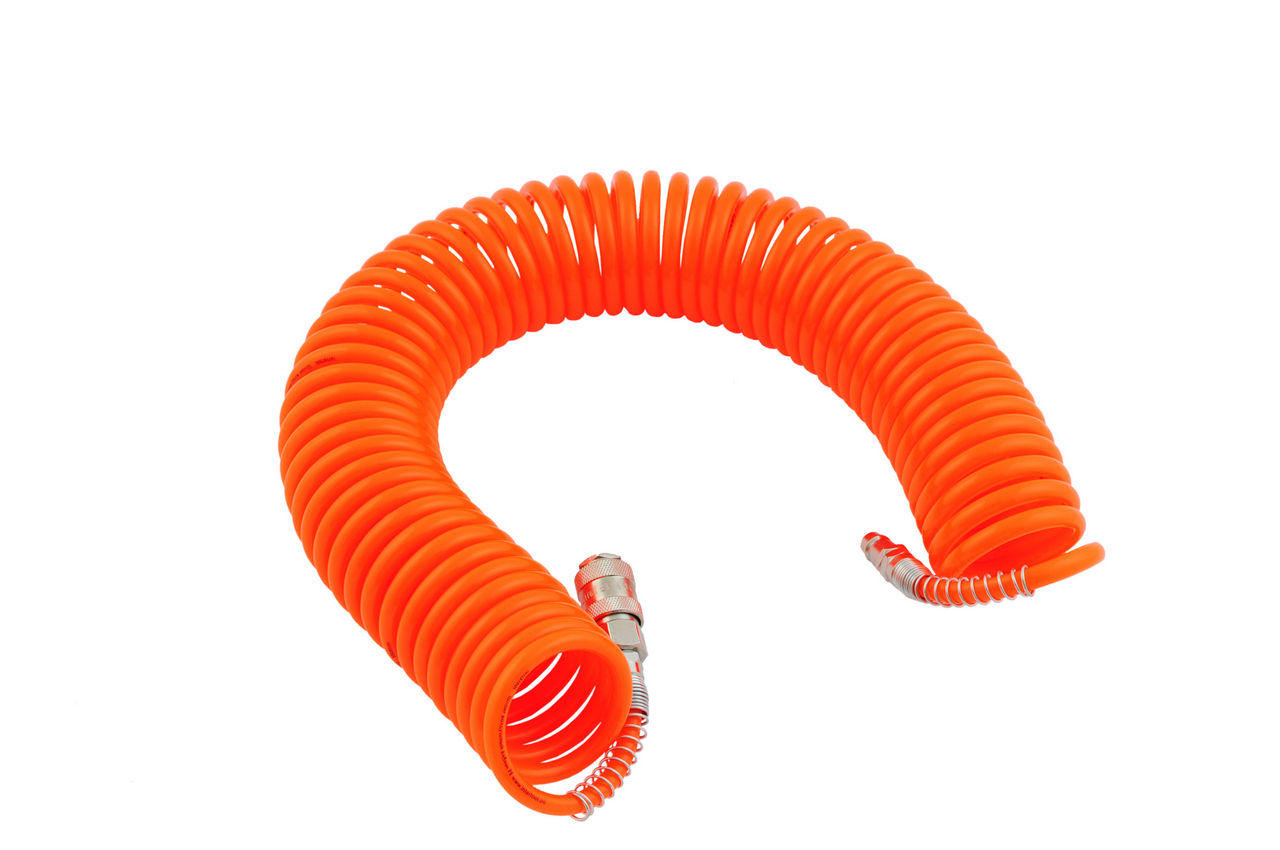 Шланг спиральный Intertool - 20 м пластиковый