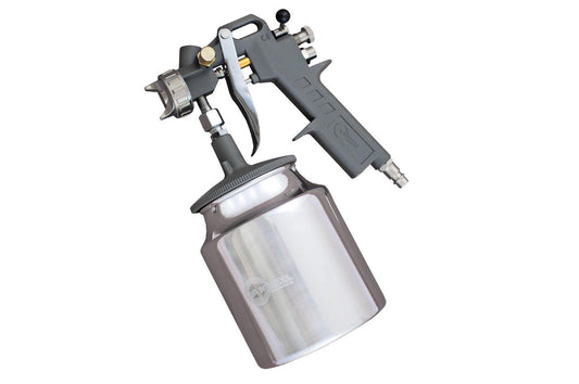 Пневмопистолет лакокрасочный Intertool - нижний бак 1000 мл d=1,5 мм