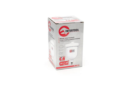 Бачок для пневмопистолета HP Intertool - 600 мл наружная резьба М14 x 1,25