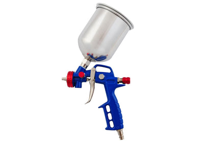 Пневмопистолет лакокрасочный Mastertool - верхний алюминиевый бак 600 мл d=1,5 мм