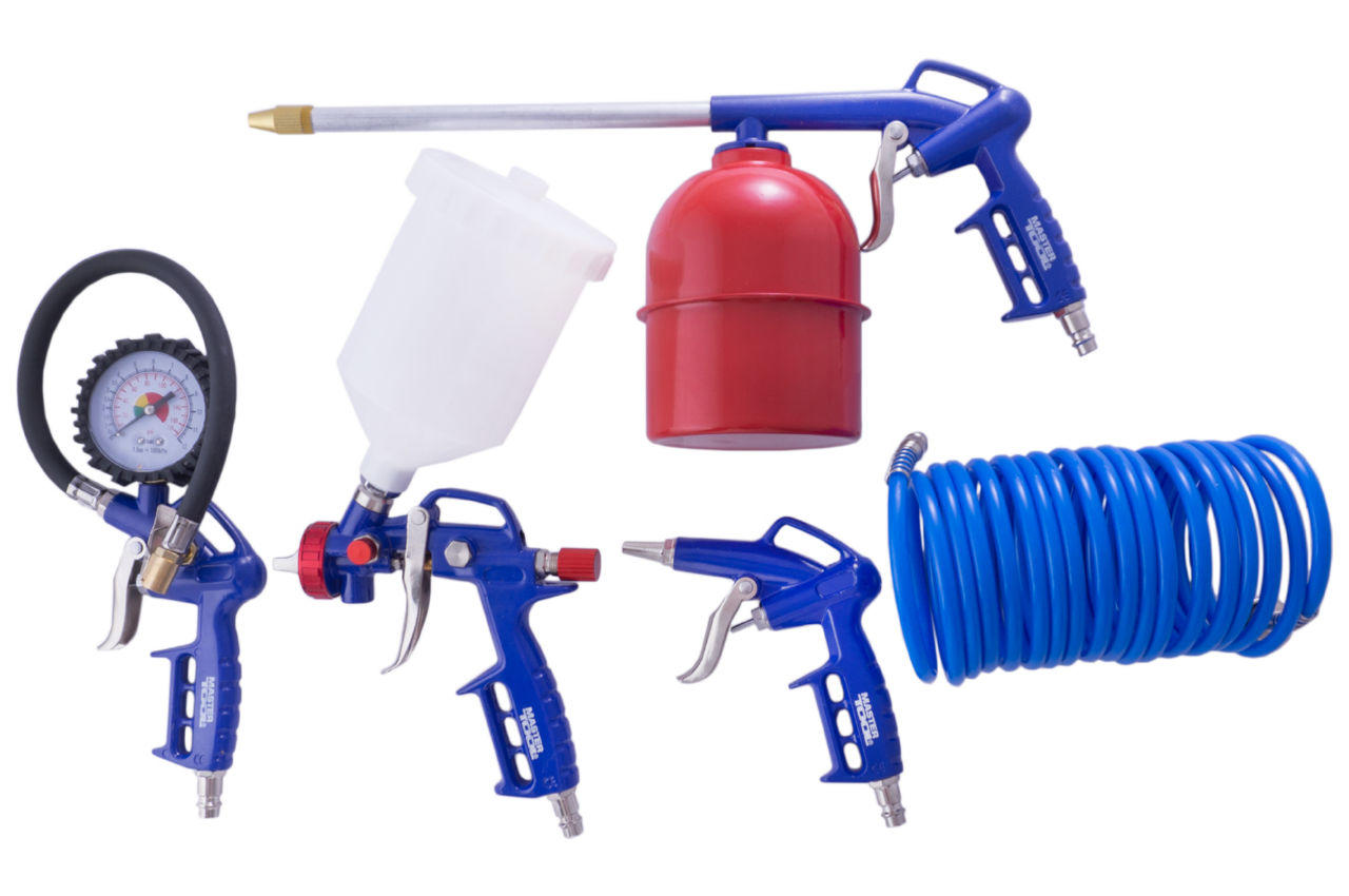 Набор лакокрасочный Mastertool - верхний бак 600 мл, 5 шт.