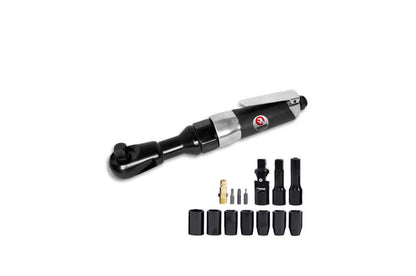 Гайковерт пневматический угловой Intertool 1/2" + набор головок