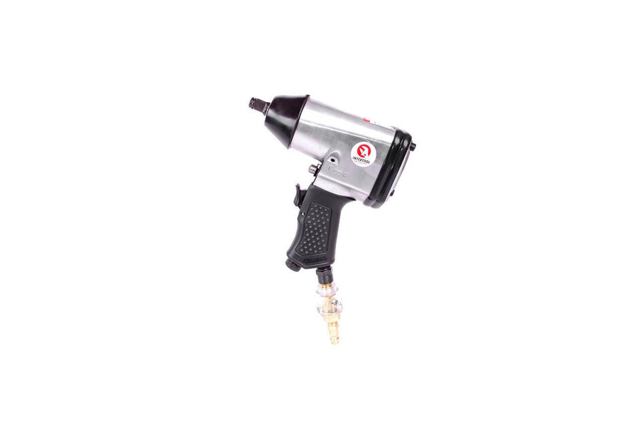 Гайковерт пневматический Intertool 1/2" + набор головок