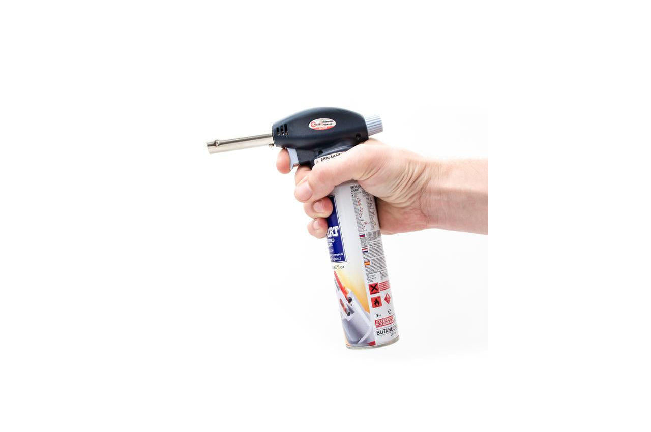 Горелка газовая c пьезоподжигом Intertool - 170 мм