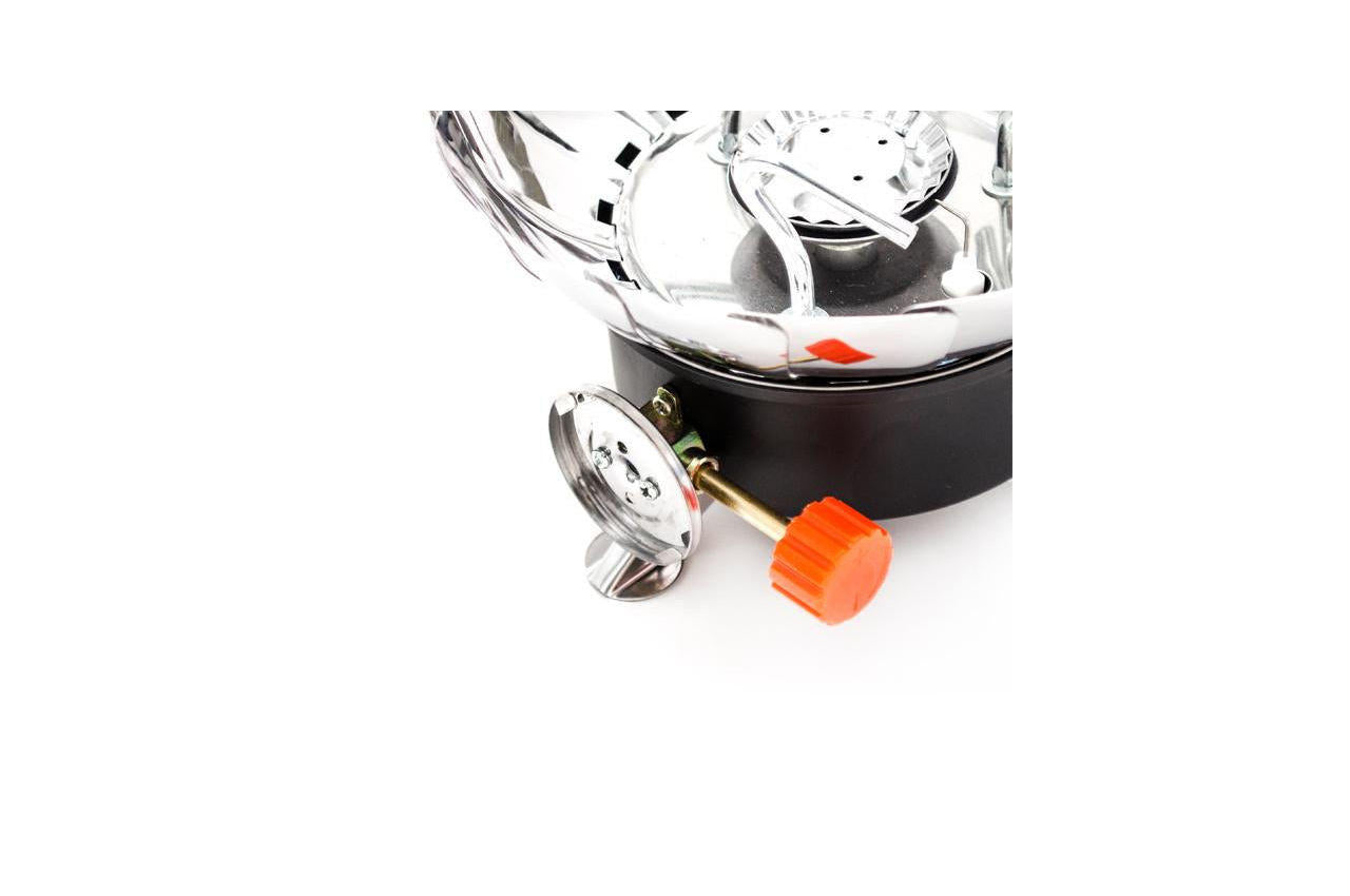 Плита газовая портативная Intertool - 200 x 85 мм с лепестками