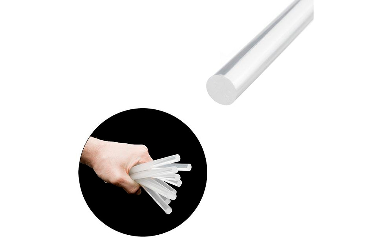 Клеевые стержни Intertool - 11,2 х 200 мм прозрачные (1 кг)