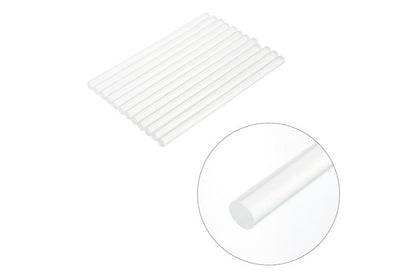 Клеевые стержни Intertool - 11,2 х 200 мм прозрачные (12 шт.)