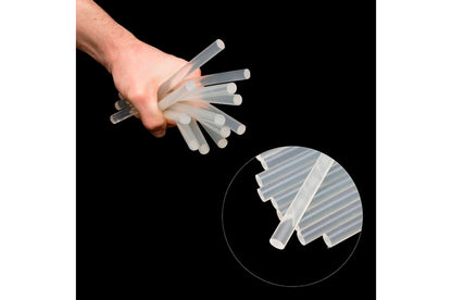 Клеевые стержни Intertool - 11,2 х 200 мм прозрачные (12 шт.)