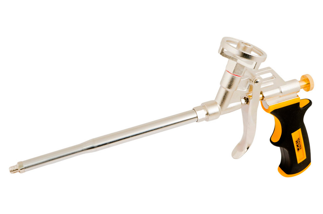 Пистолет для пены Mastertool - 290 мм никель