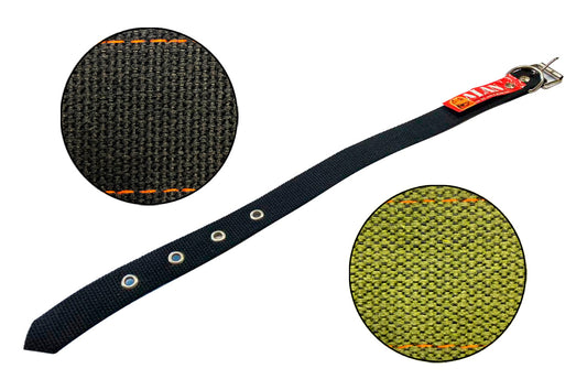 Ошейник брезентовый Alan - 25 мм х 0,47 м