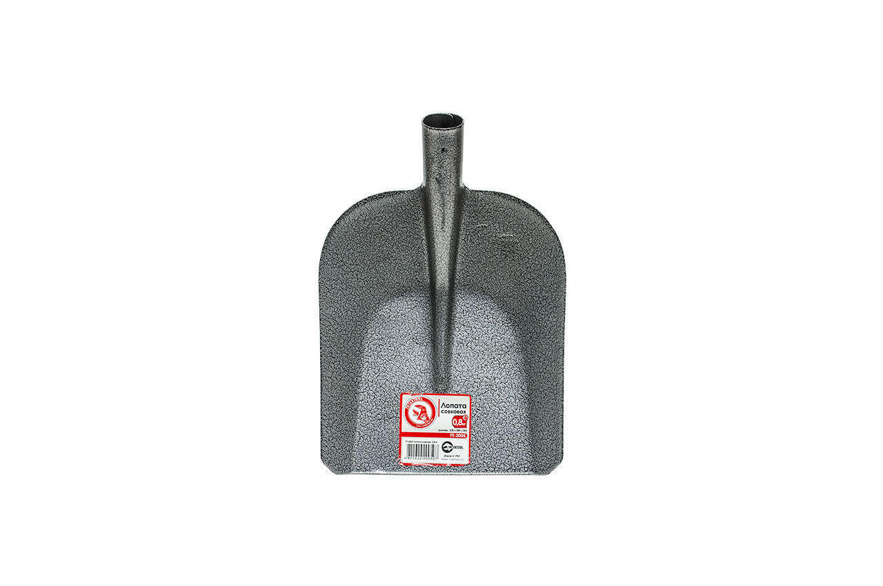 Лопата совковая Intertool - 0,8 кг, молотковая