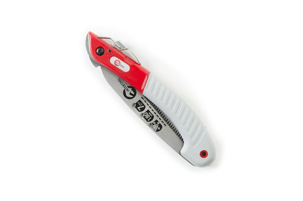 Ножовка садовая Intertool - складная 180 мм 7 зубьев х 1"