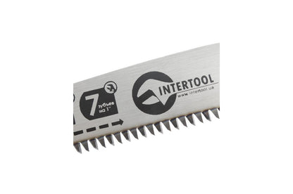 Ножовка садовая Intertool - складная 180 мм 7 зубьев х 1"