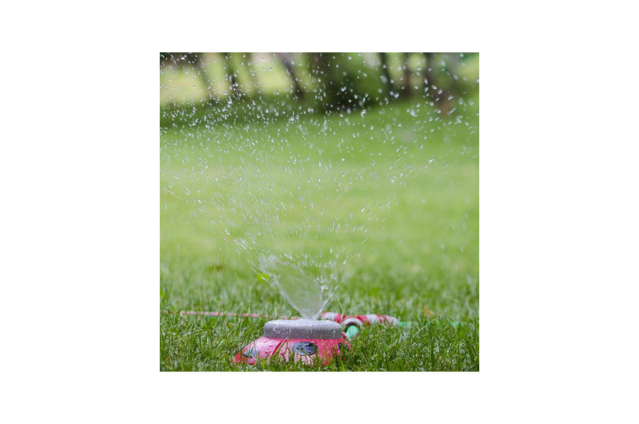 Дождеватель Intertool - восьмипозиционный на базе "божья коровка"