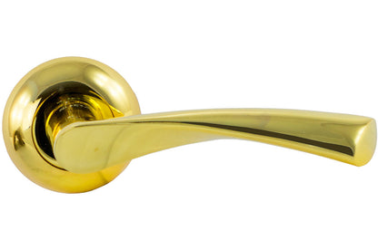 Ручка на розетке Sofia - AF1-R257 PB (золото)