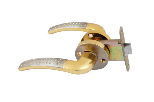 Ручка кноб FZB - стяжка (10) SN/РВ (сатин/золото)