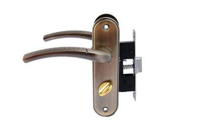 Ручка на планке с корпусом FZB - BK-71106 АВ (бронза)