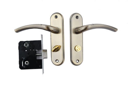 Ручка на планке с корпусом FZB - BK-71106 АВ (бронза)