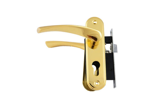 Ручка на планці із корпусом FZB - ЕТ-71157 РВ (золото)