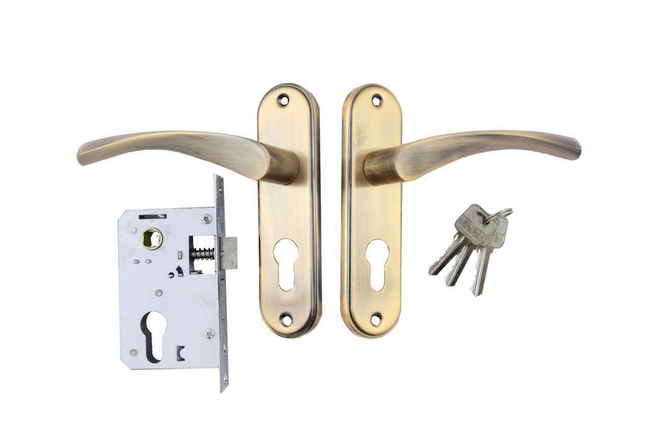 Ручка на планці з корпусом FZB – ЕТ-71157 АВ (бронза)