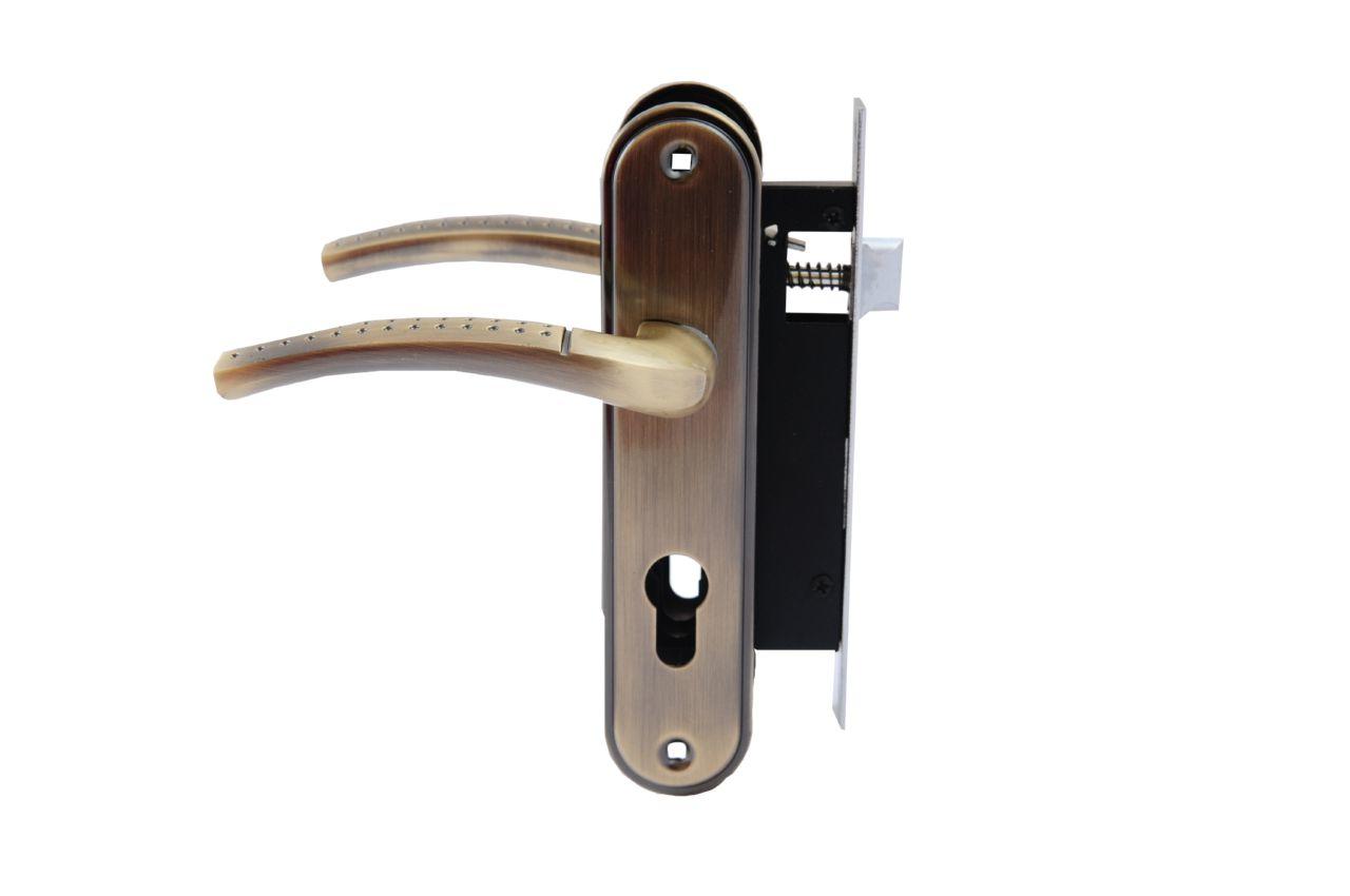 Ручка на планці з корпусом FZB – ЕТ-6540 АВ (бронза)