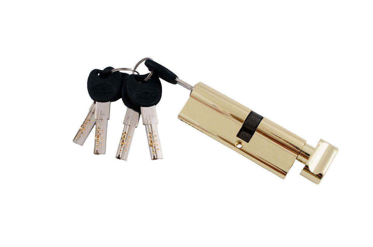 Цилиндр лазерный Imperial - ZCK 90 мм 50/40 П/К SN (цинк)