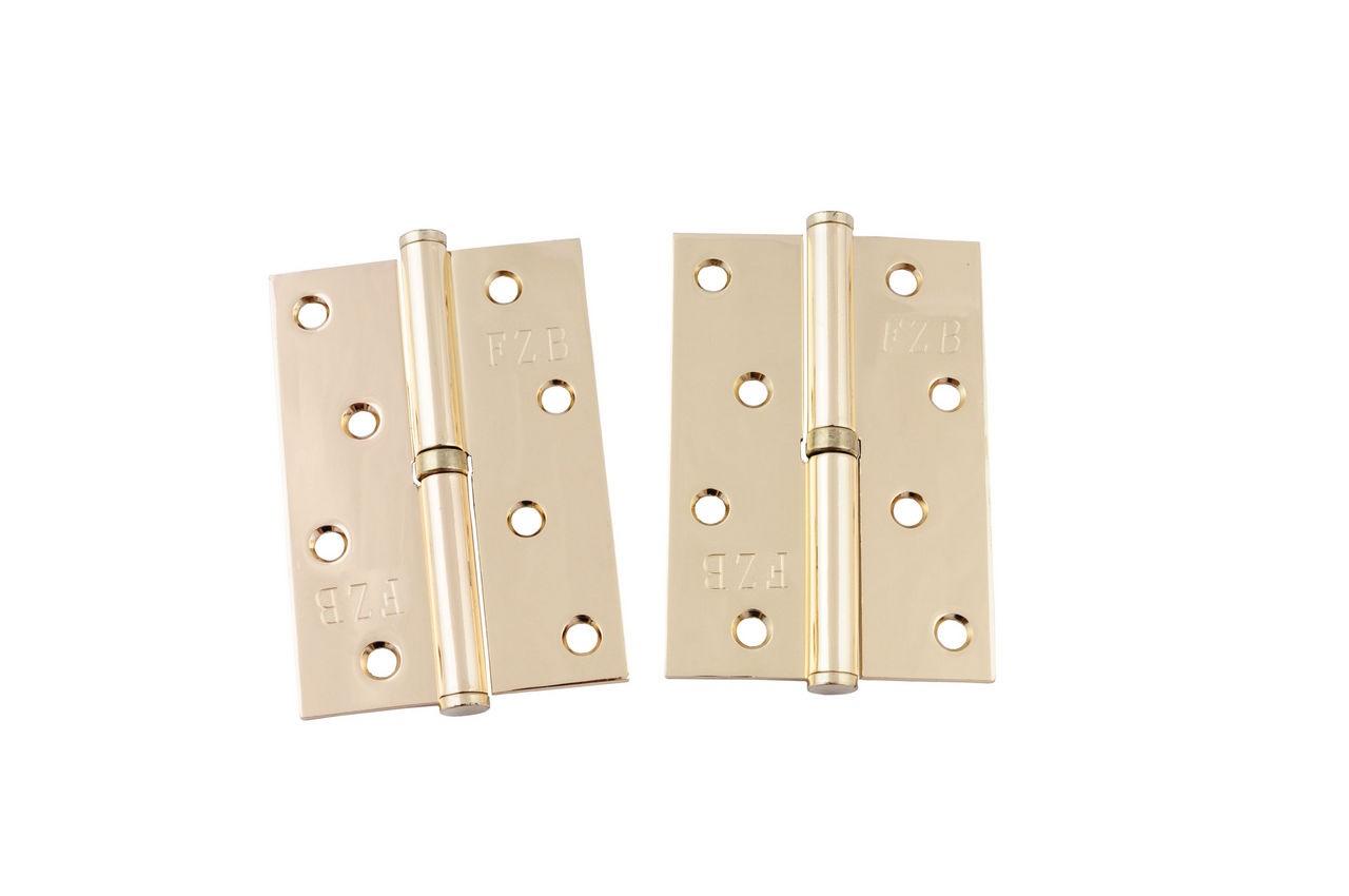Петля FZB - 100 мм правая PB-R (золото) (2 шт.)