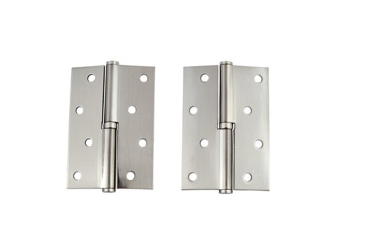 Петля FZB - 100 мм левая SN-L (сатин) (2 шт.)