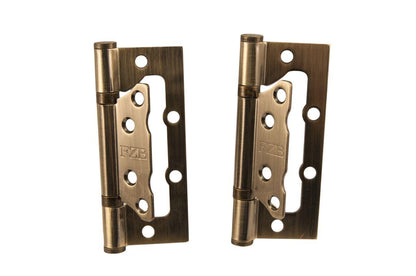 Петля ковбой FZB - 100 х 75 мм AB (бронза) (2 шт.)