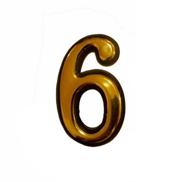 Номер дверной FZB - № 6 (маленький)