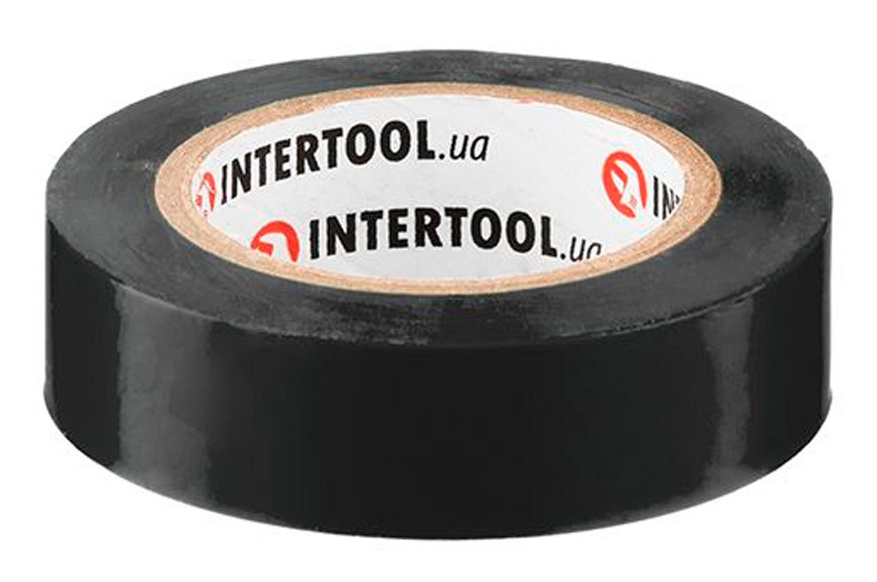 Лента изоляционная Intertool - 10 м черная